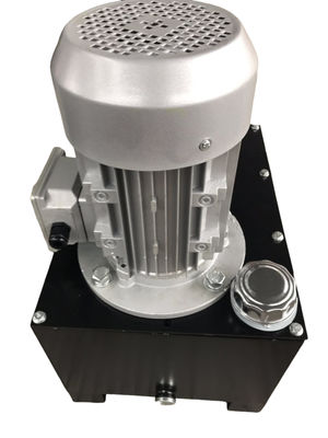 Hydraulic Power Unit-6L Steel Tank 2.5cc/R Hydraulic Gear Pump With Motor AC 380V 750W 1450RPM