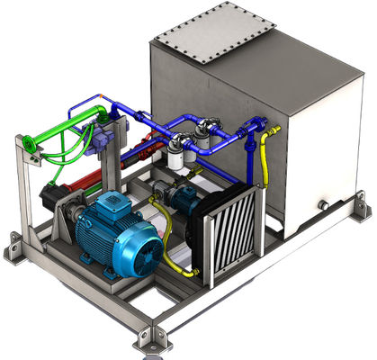 Professional Concentric Hydraulic Power Units With Low Noise Motor CE