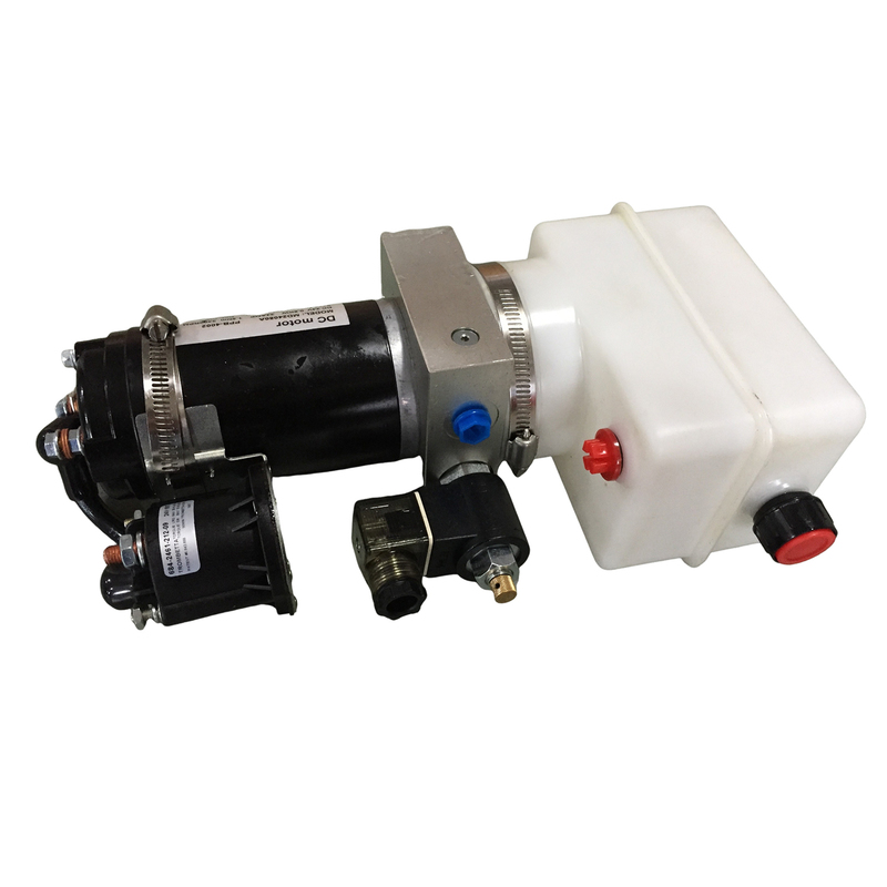Horizontal Mounting Portable Mini Hydraulic Power Packs 12V With 0.8Kw Motor Fireproof