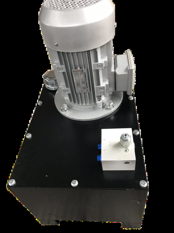 Hydraulic Power Unit-6L Steel Tank 2.5cc/R Hydraulic Gear Pump With Motor AC 380V 750W 1450RPM